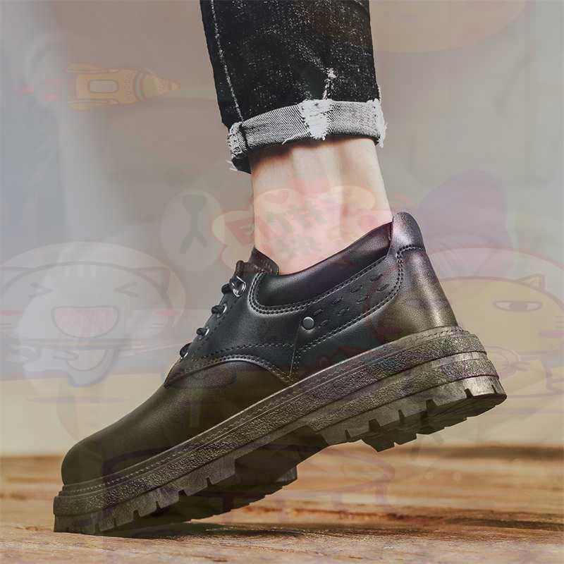 Wedding Supply Canada - Dunkles Naturleder, modische Turnschuhe, Tennis-Herren-Turnschuhe, modische