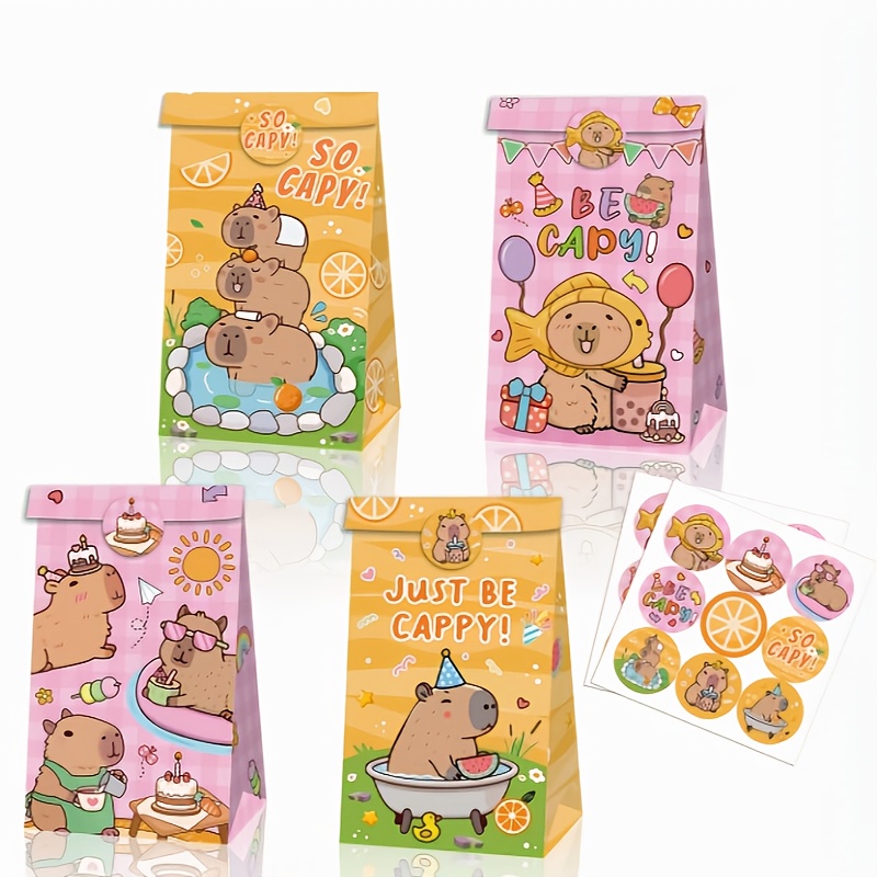 Wedding Supply.Box - 12/24/48 stücke Capybara Süßigkeiten Taschen Geburtstag