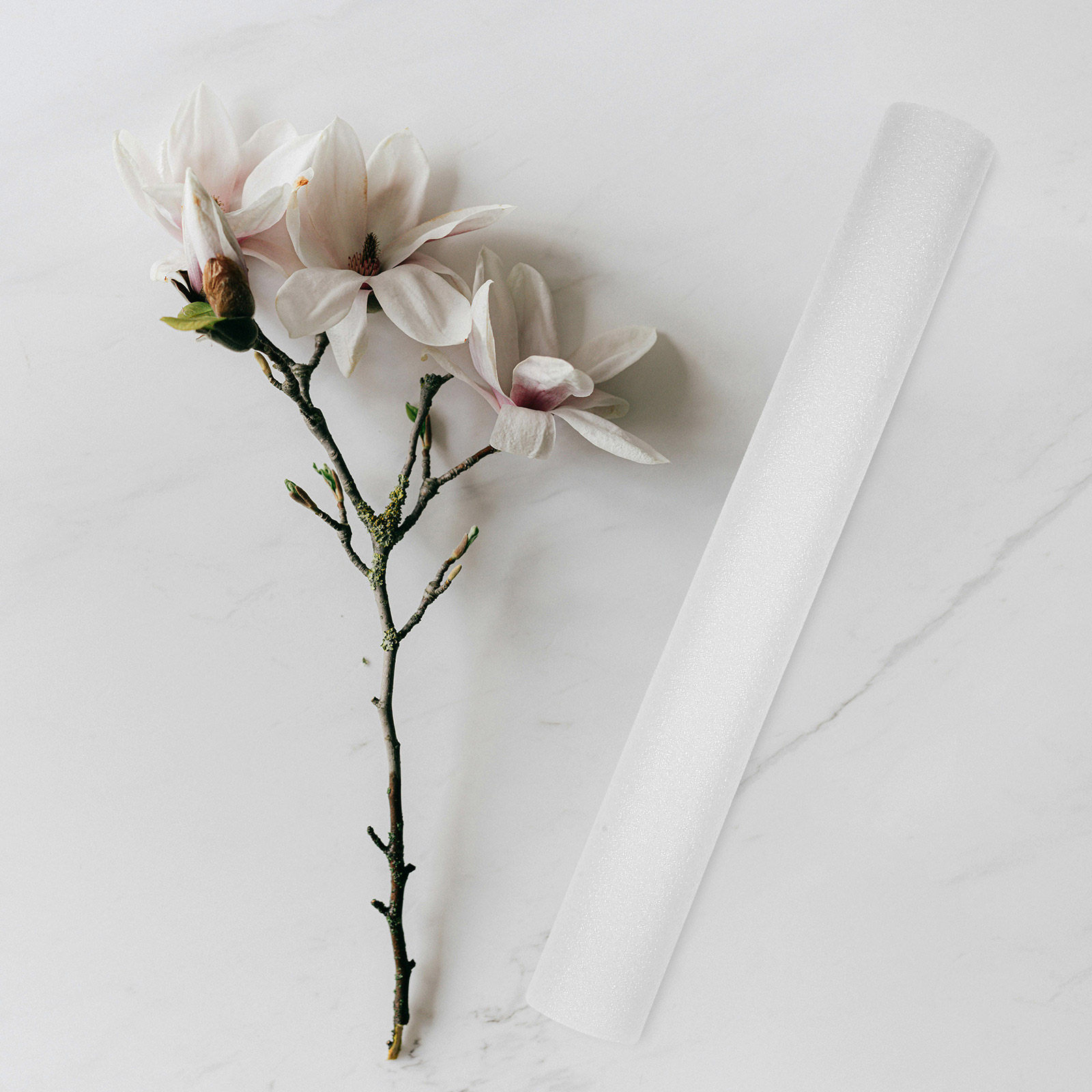 Wedding Support - 7 Stück Schaumstoffstäbe 40 cm, Blumenarrangement-Schaumstoffzylinder,