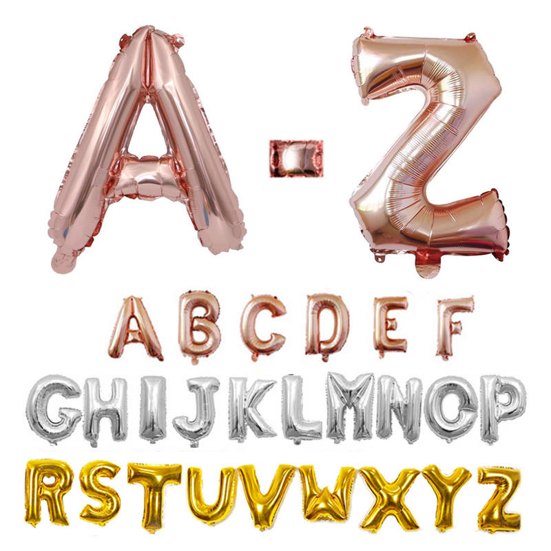 Wedding Z - 16 32 40 Zoll Folienbuchstabenballons A-Z