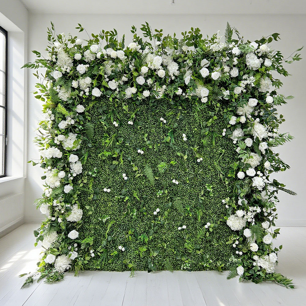 Wedding Supply Wholesale - Großhandel kundenspezifische weiße und grüne Wand