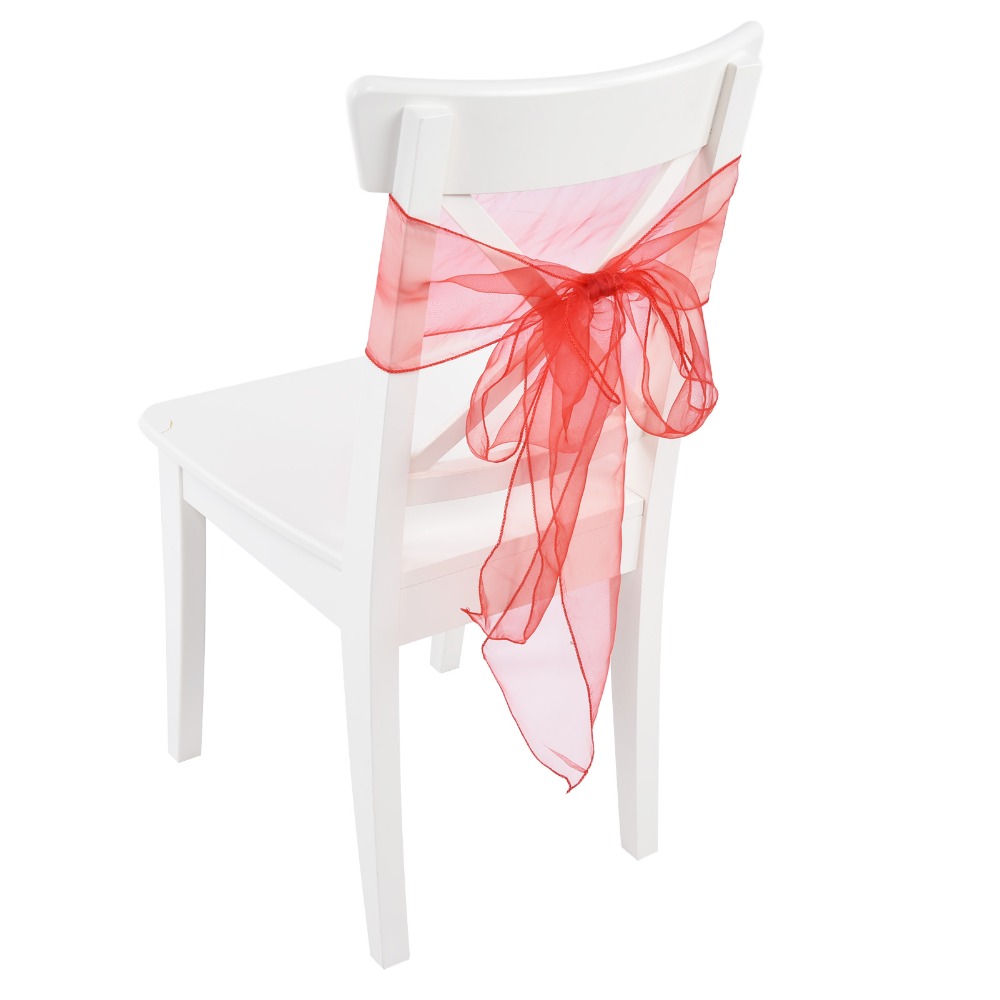 10 Stück Organza-Stuhlschleife – Chair Sash Organza Bewertung und Preis