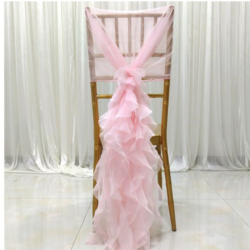 Bambus-Stuhldekorationen Chiav – Chair Sash Organza Bewertung und Preis