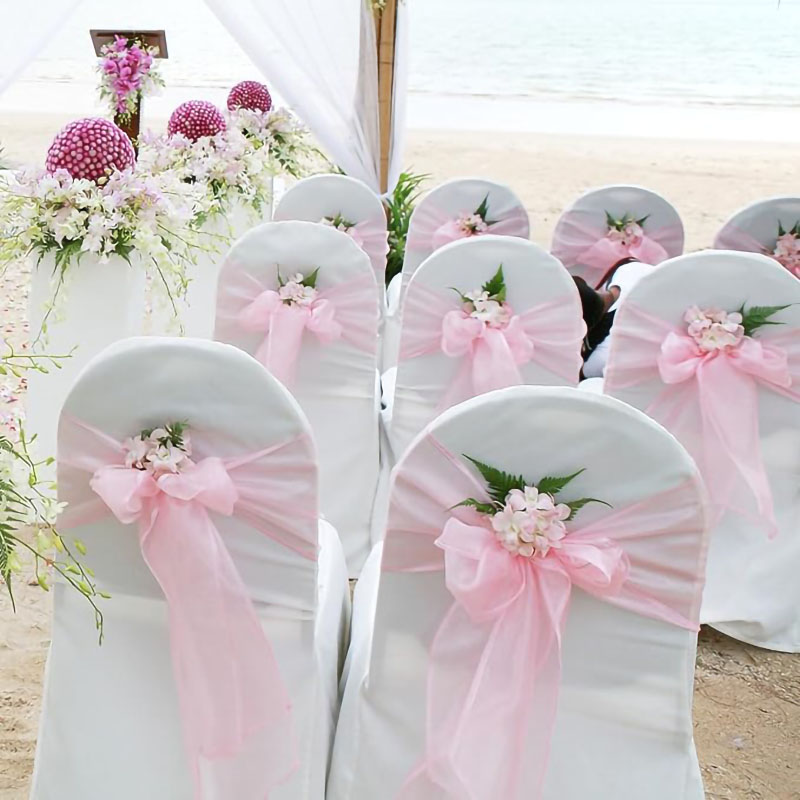 Organza-Stuhlschleifen 100/50/ – Chair Sash Organza Bewertung und Preis