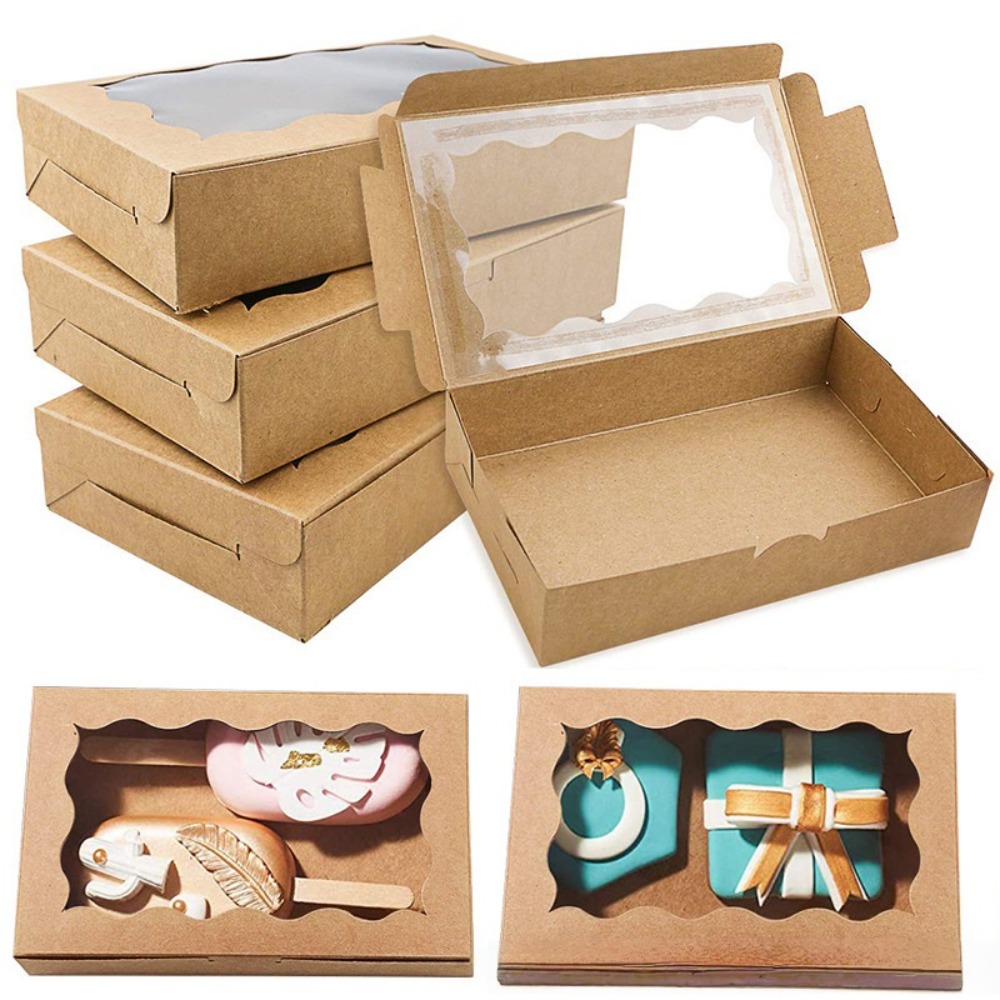 10 Stück Kraftpapier-Kuchen- u – Good Supply Wedding Cake Bewertung und Preis