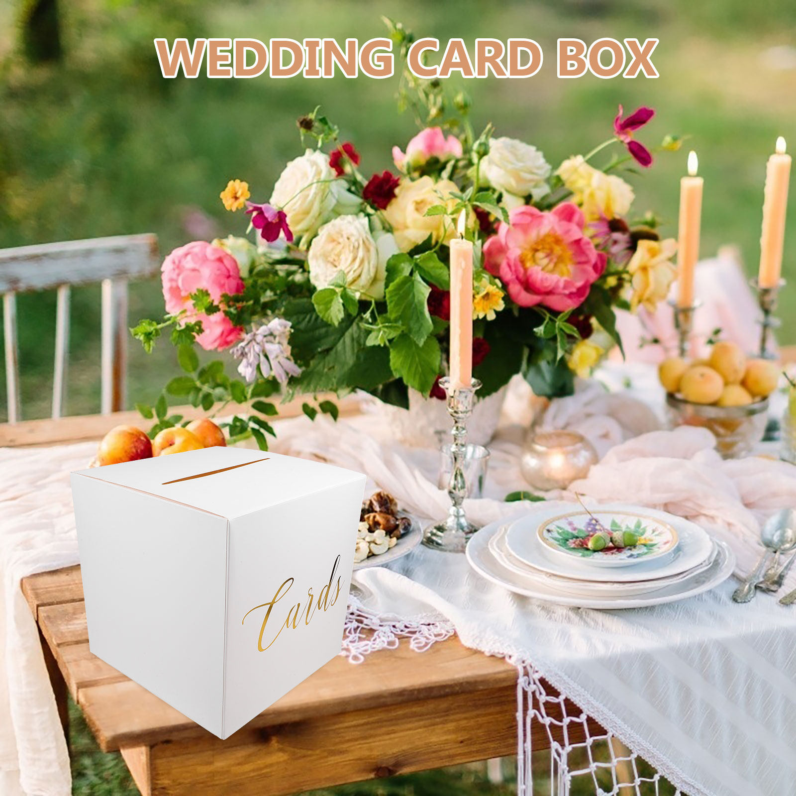 1 Set Hochzeitskarten-Box, rob – Wedding Card Box Bewertung und Preis
