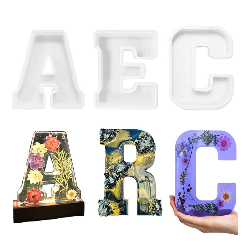 1pc A-Z Buchstaben Silikon For – Wedding Z Bewertung und Preis