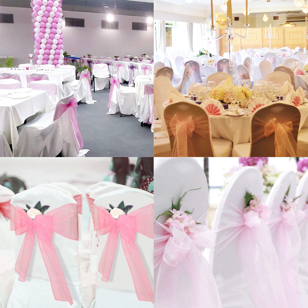 1 Stück Organza-Stuhldekoratio – Chair Sash Organza Bewertung und Preis