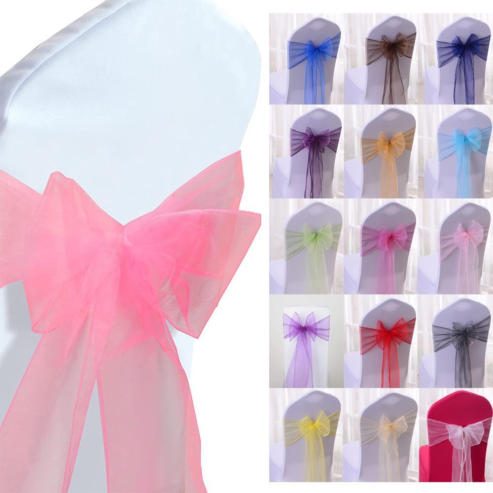 1 Stück Organza-Stuhldekoratio – Chair Sash Organza Bewertung und Preis