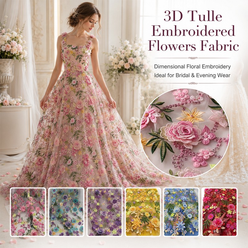90x130cm 3D Blumenbestickter T – Wedding Supply Wholesale Bewertung und Preis