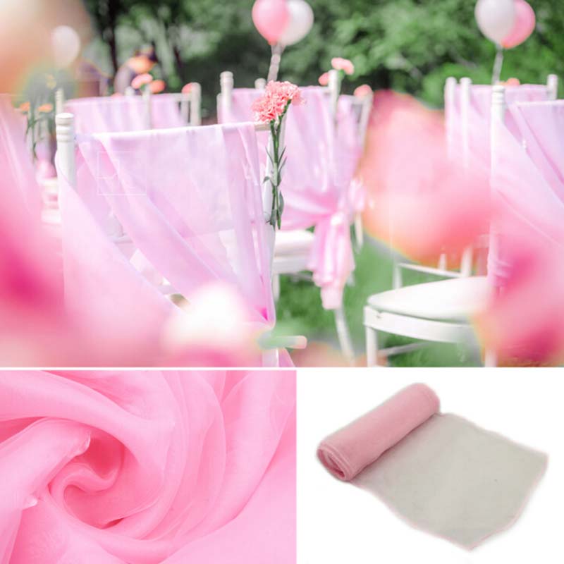 25 Stück 18 x 275 cm Hochzeit  – Chair Sash Organza Bewertung und Preis