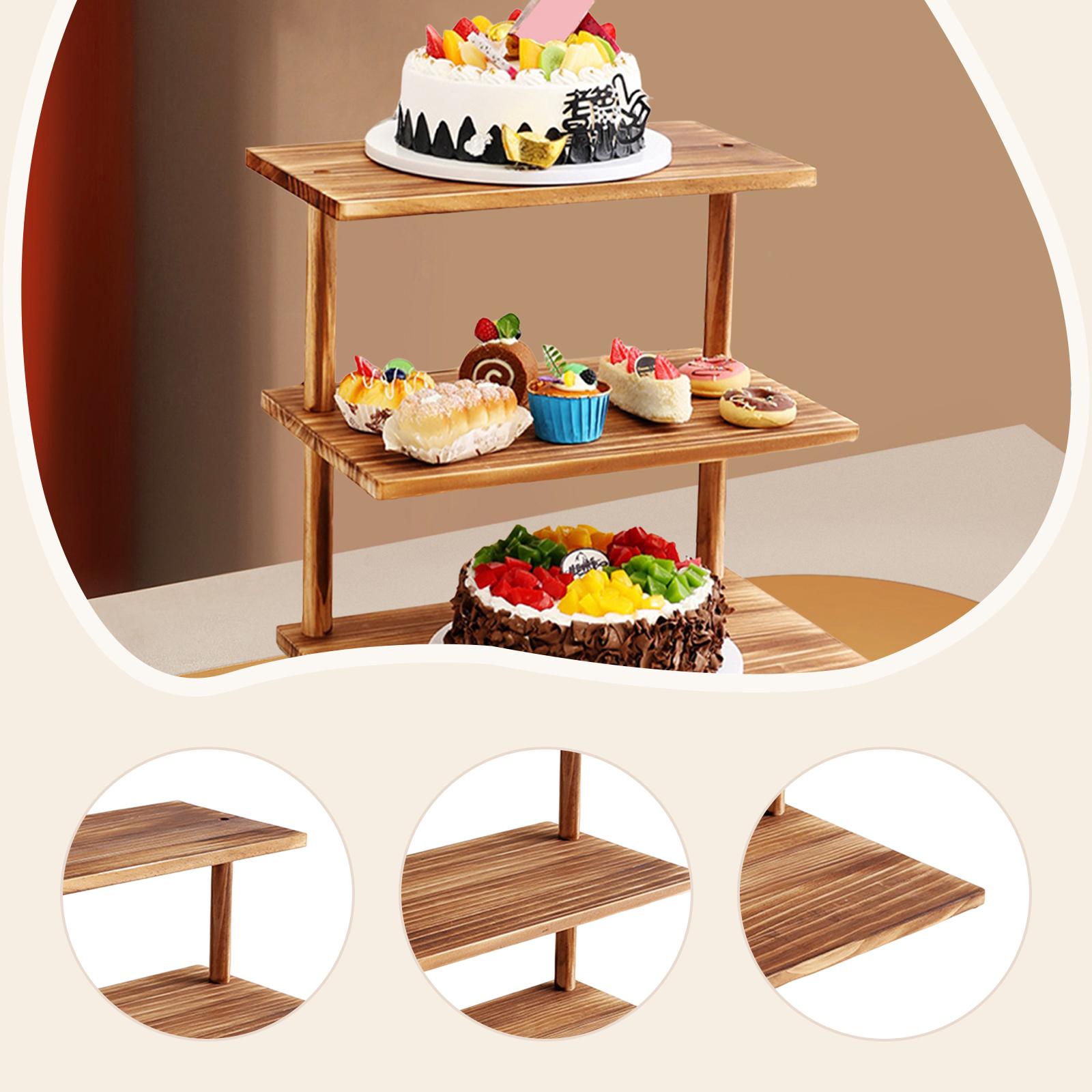 Robuster 3-stöckiger Cupcake-S – Wedding Support Bewertung und Preis