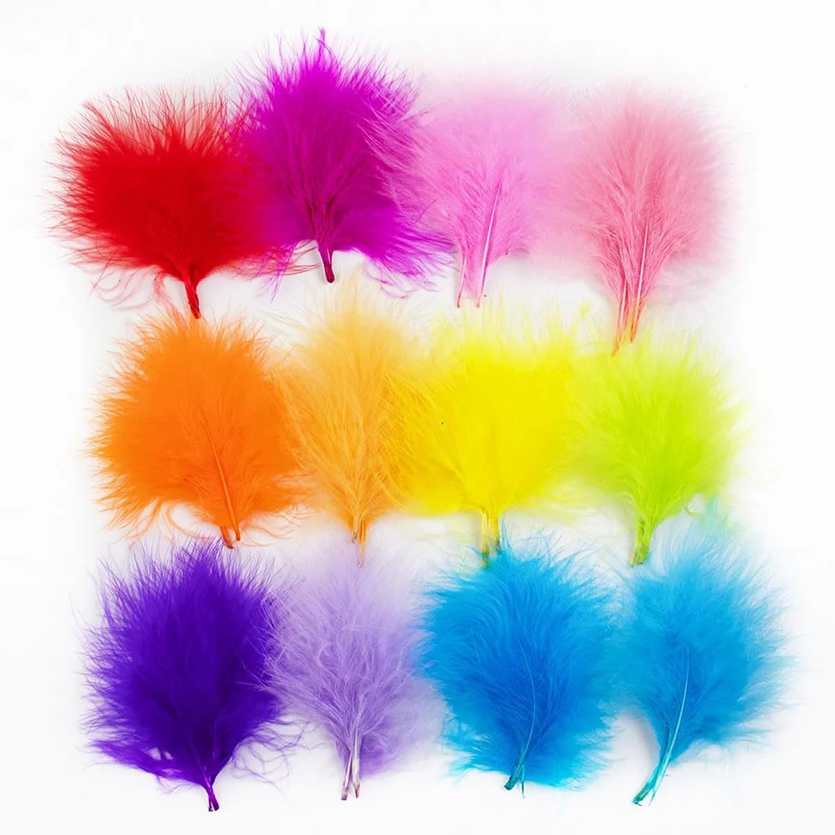 7-12cm Bunte Truthahnfedern 10 – Wedding Supply Wholesale Bewertung und Preis