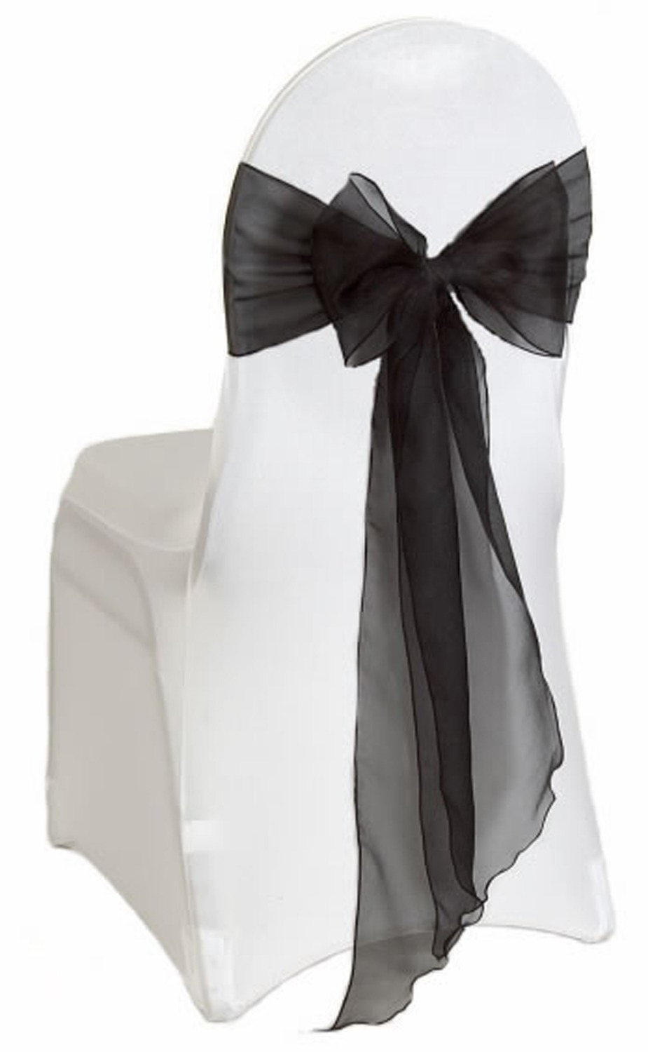 NEUE STUHL BÖGEN 50 teile/los  – Chair Sash Organza Bewertung und Preis