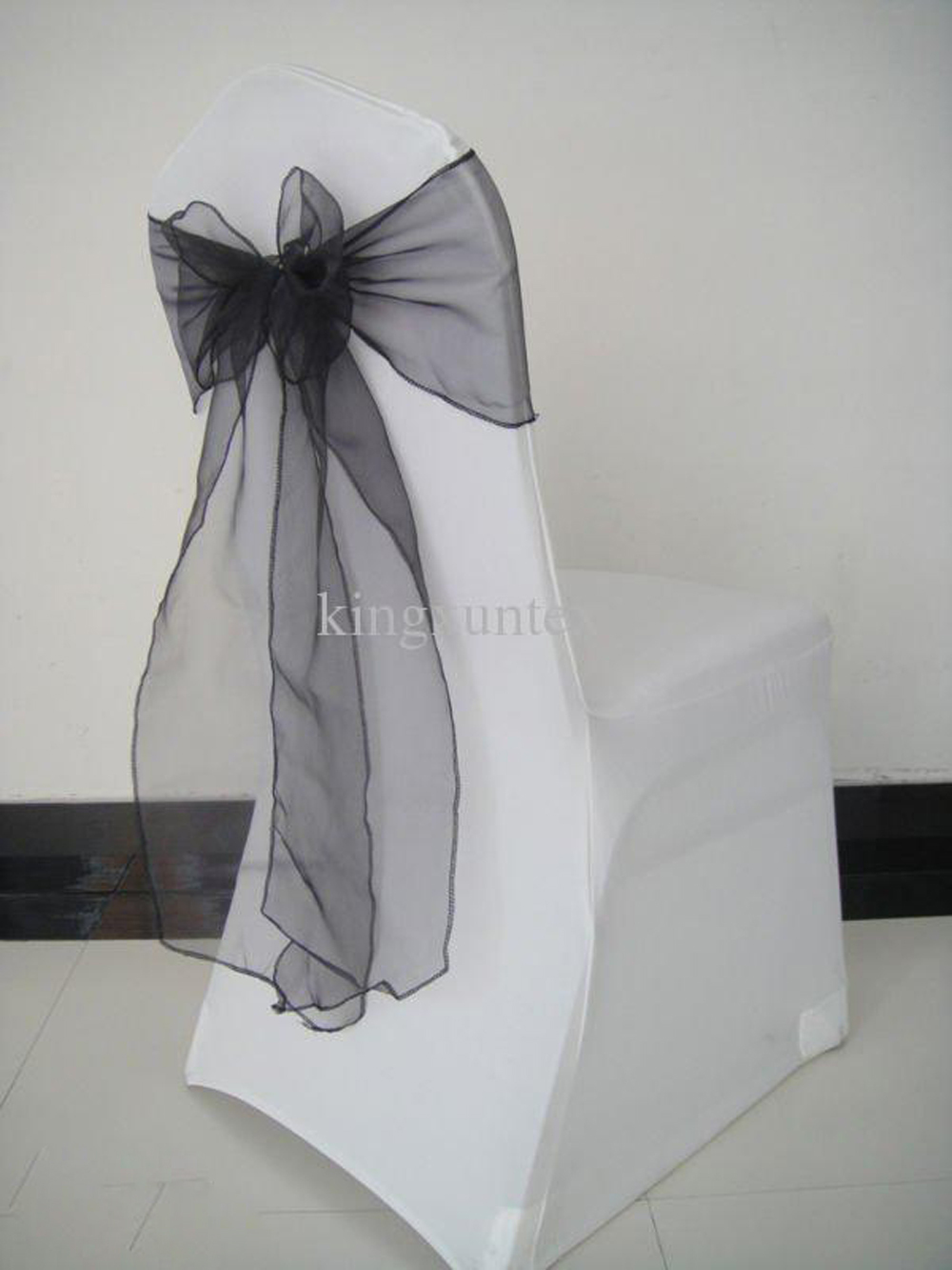 NEUE STUHL BÖGEN 50 teile/los  – Chair Sash Organza Bewertung und Preis
